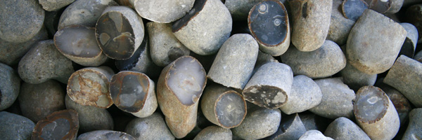 Knapped Flint Cobbles